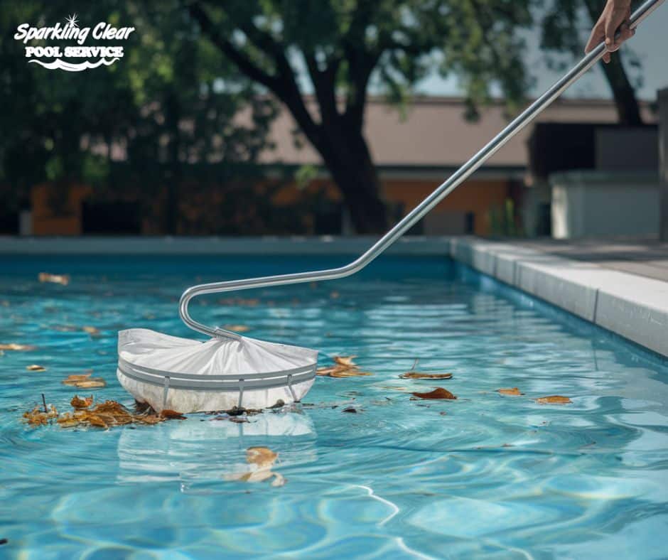 Skimming-pool-for-debris-removal