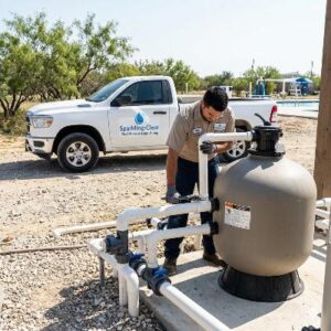 Pool Filter Installation - Sparkling Clear Pool Service LLC - Sparkling Clear Pool Service LLC Pool Filter Installation Services in Melissa TX