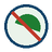 Icon showing brushing stops pool algae
